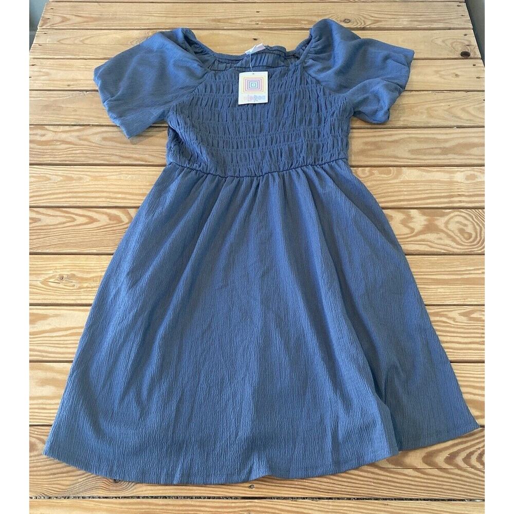 NWT LulaRoe Alina Dress Size Small Women’s Blue